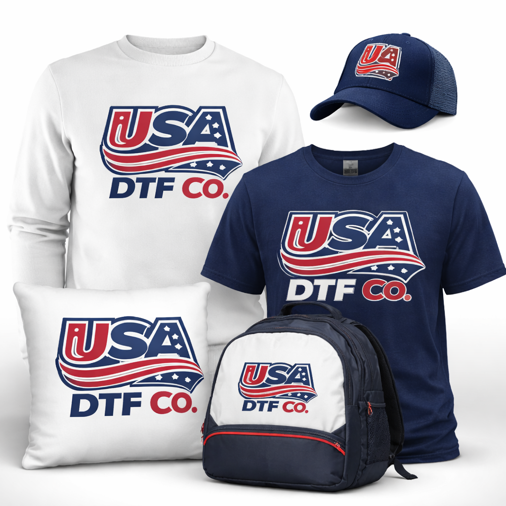 Press-Ready DTF Transfers by Size