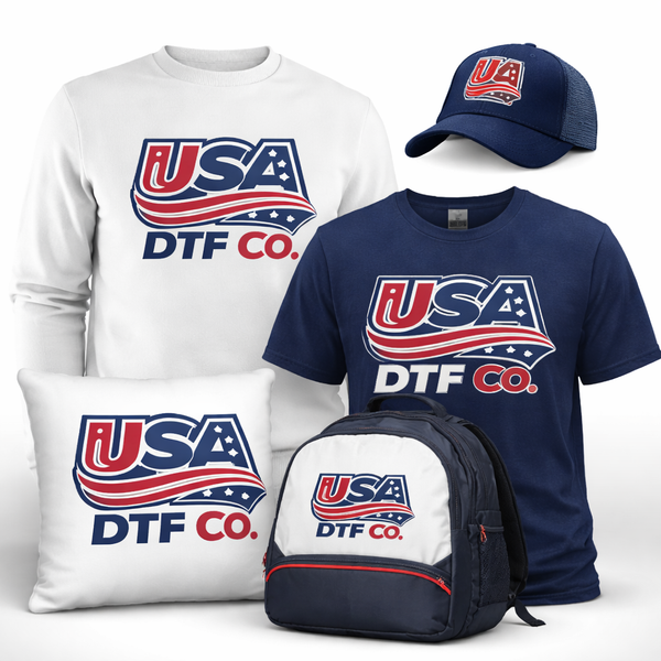 Press-Ready DTF Transfers by Size